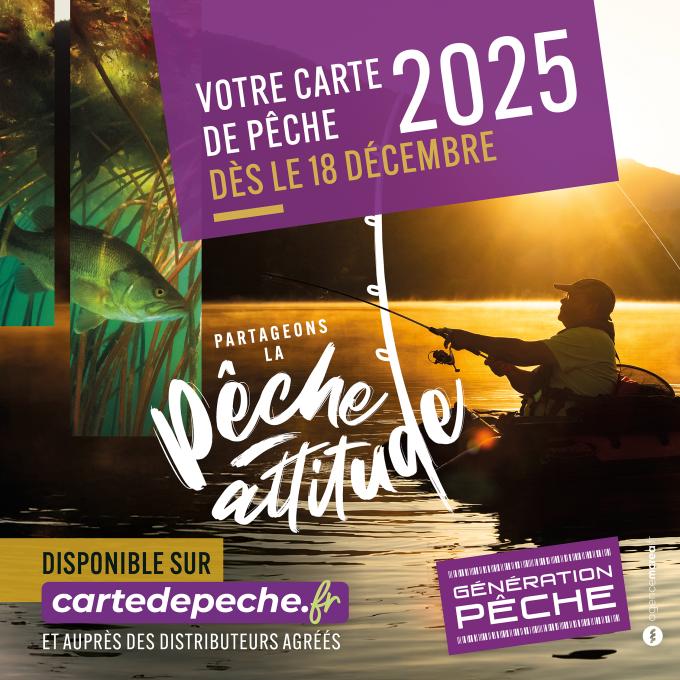 Périodes d’ouverture de la pêche 2025 Fédération de Savoie pour la